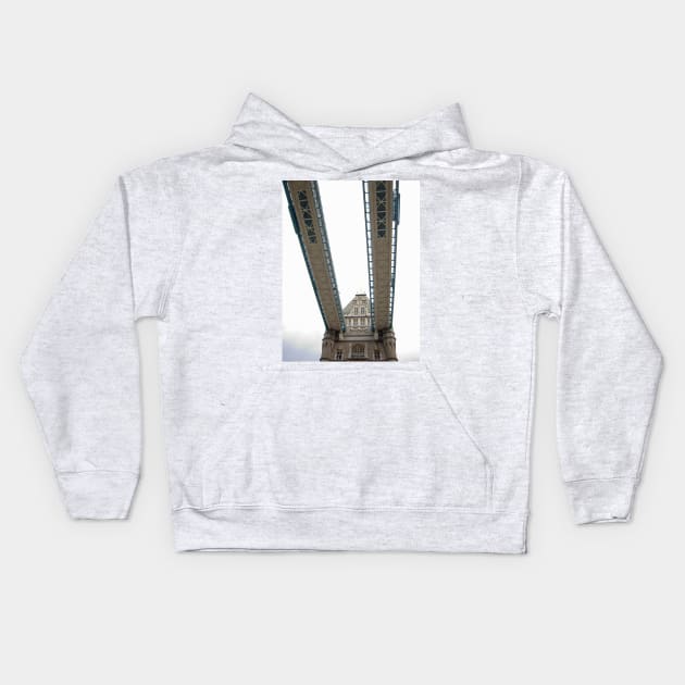 Tower Bridge, London Kids Hoodie by acespace